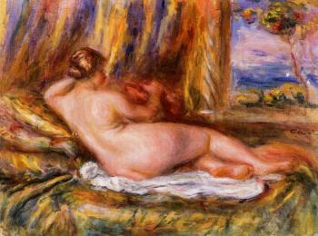 Pierre Auguste Renoir : Reclining Nude II